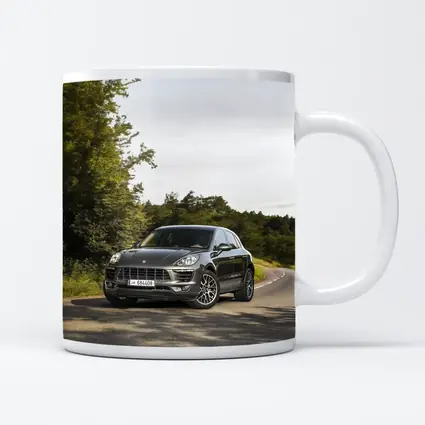 Porsche Macan S On Country Road