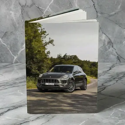 Porsche Macan S On Country Road