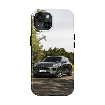 Porsche Macan S On Country Road