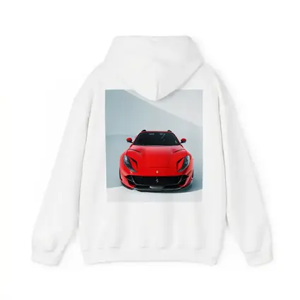 Ferrari 812 Superfast Red Minimal Studio