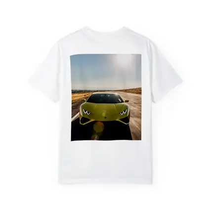 Lamborghini Huracan Green Desert Road Drive