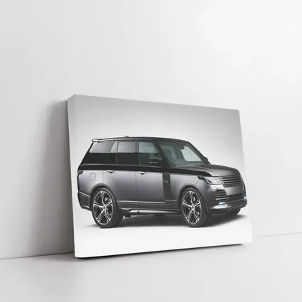 Range Rover SUV Dark Gray Studio Shot