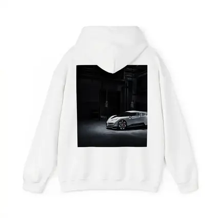 Bugatti Centodieci White Supercar Dark Warehouse