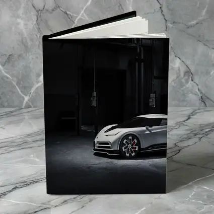 Bugatti Centodieci White Supercar Dark Warehouse