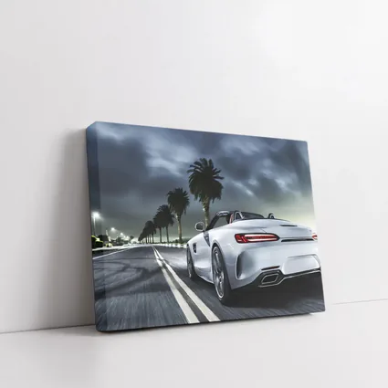Mercedes AMG GT Roadster Night Palm Drive