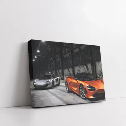 McLaren 720S and MP4 Industrial Hangar