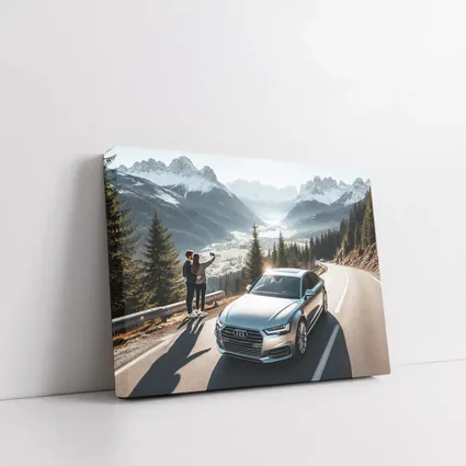Audi A7 Silver Mountain Alpine Road Drive