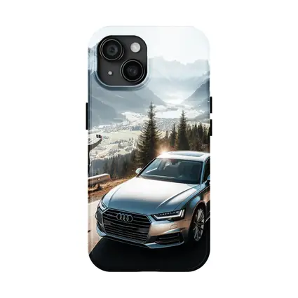 Audi A7 Silver Mountain Alpine Road Drive