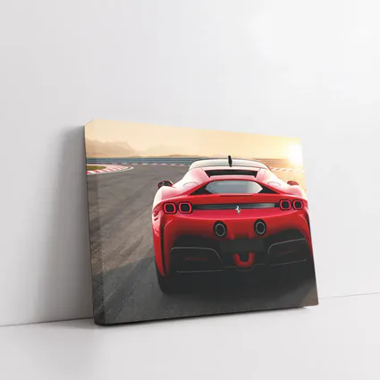 Ferrari SF90 Stradale Red Race Track