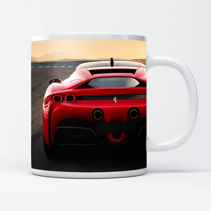 Ferrari SF90 Stradale Red Race Track