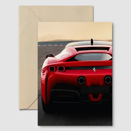 Ferrari SF90 Stradale Red Race Track