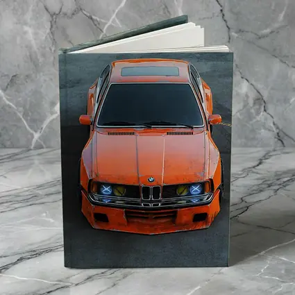 BMW 3 Series Orange Custom Wide Body Street
