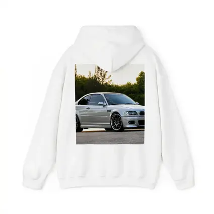 BMW M3 E46 Silver Coupe Outdoor Shot