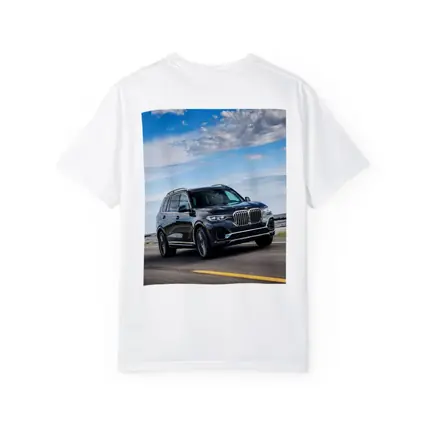 BMW X7 SUV Driving on Open Road