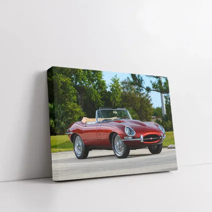 Jaguar E-Type Classic Roadster Outdoor Setting