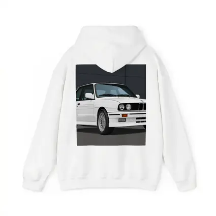 BMW M3 E30 White Classic Sport Coupe