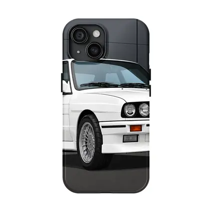 BMW M3 E30 White Classic Sport Coupe