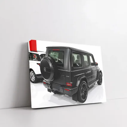 Mercedes-AMG G63 Black SUV Showroom
