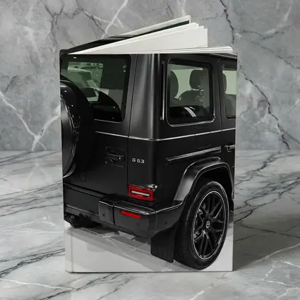 Mercedes AMG G63 Black SUV Showroom