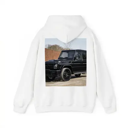 Mercedes G Class Black SUV Parking Lot
