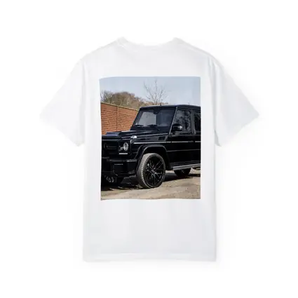 Mercedes G Class Black SUV Parking Lot