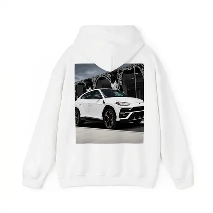 Lamborghini Urus White SUV Urban Street
