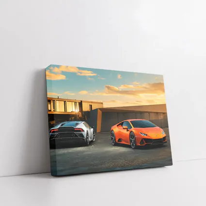 Lamborghini Huracan Duo Sunset Architecture