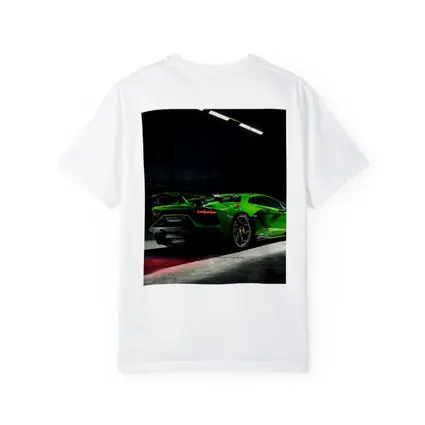 Lamborghini Aventador Green Supercar Dark Garage