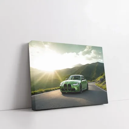 BMW M3 Green Mountain Road Sunburst