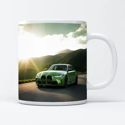 BMW M3 Green Mountain Road Sunburst