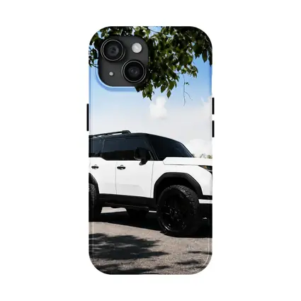 Lexus GX White SUV Parked Outdoors