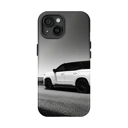 Cadillac Escalade Black White Open Road