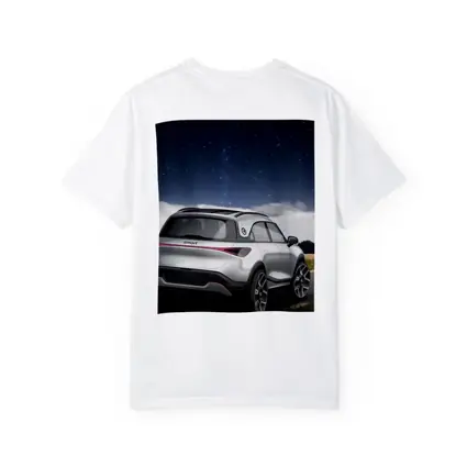 Smart Car Rear View Starry Night Sky