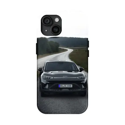 Smart Car On Winding Country Gravel Road