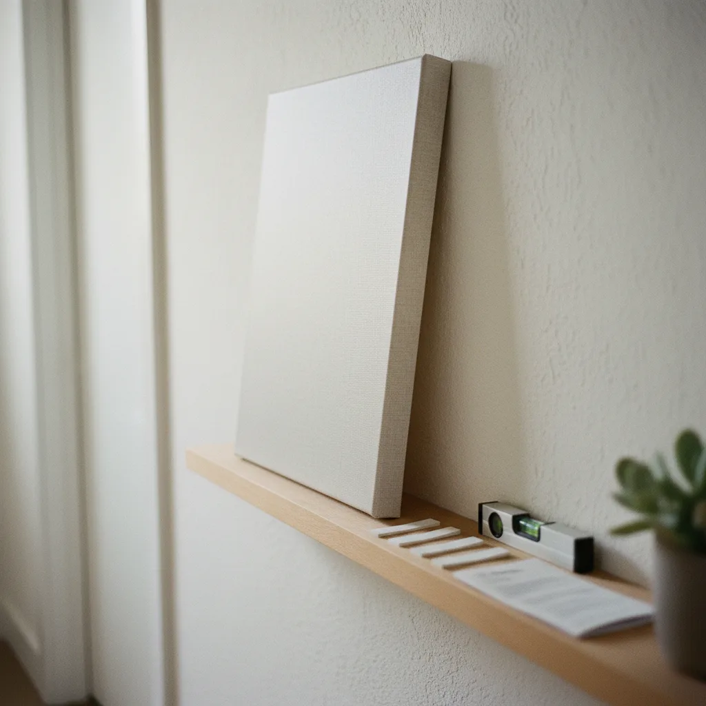 How to Hang a Canvas Without Nails: 6 Methods Renters Trust