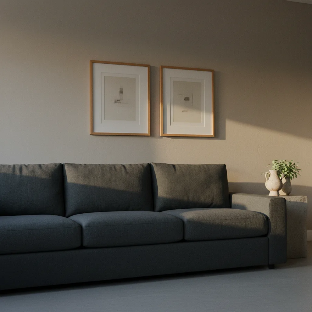 How to Match Wall Art With a Sectional Sofa (Without Looking Like a Showroom)